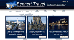Desktop Screenshot of bennett-travel.com
